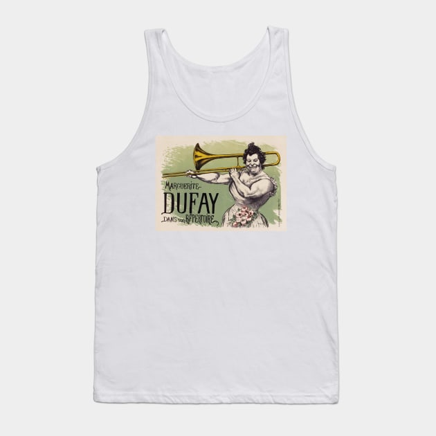 The trombonist Marguerite Dufay Tank Top by MiRaFoto